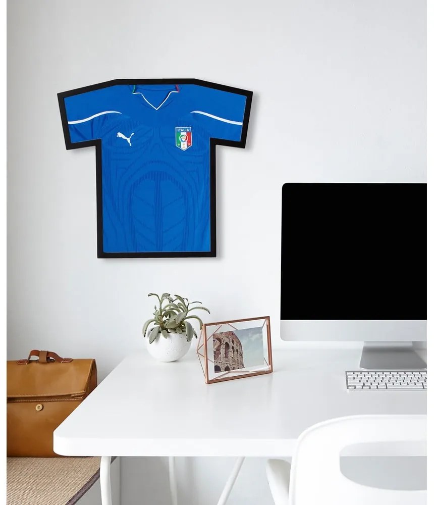 Czarna plastikowa ramka ścienna 50x54,5 cm T-Frame – Umbra
