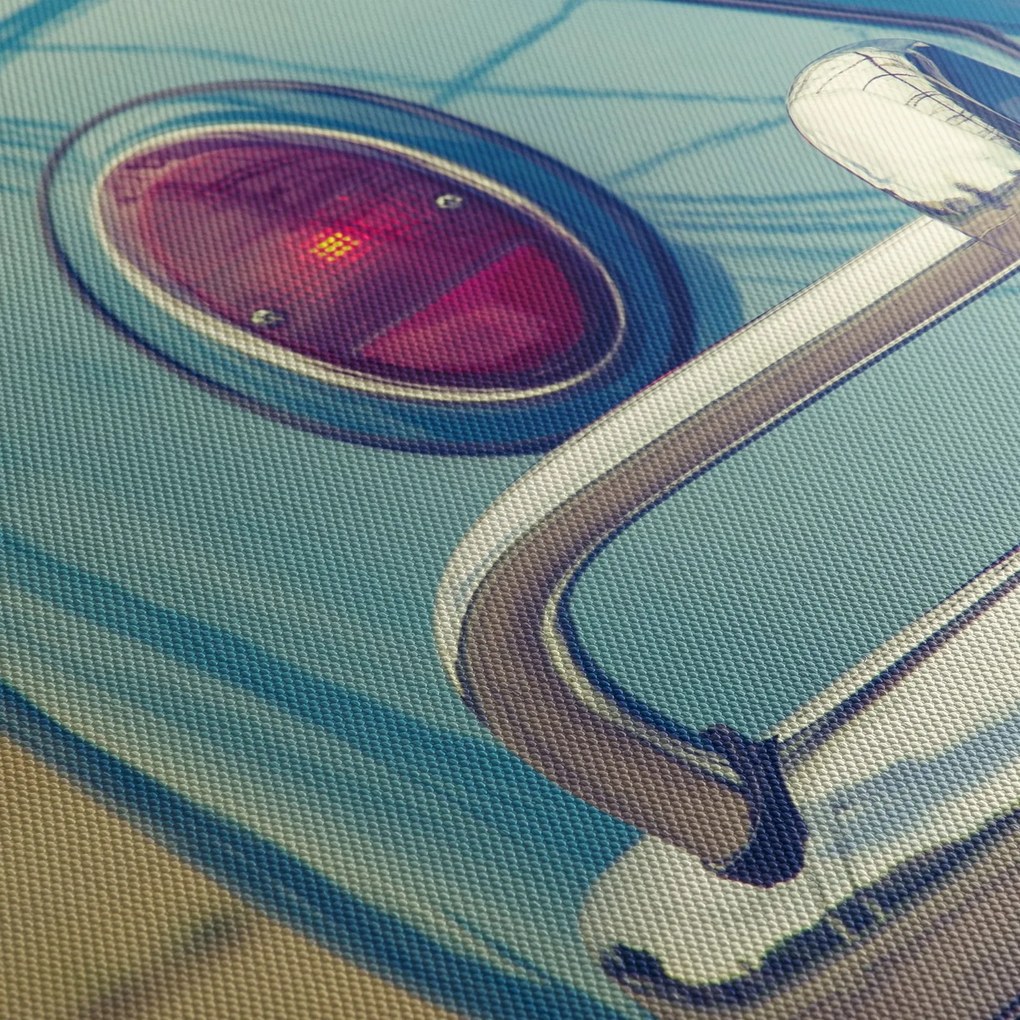 Obraz turkusowego weterana (170x50 cm)
