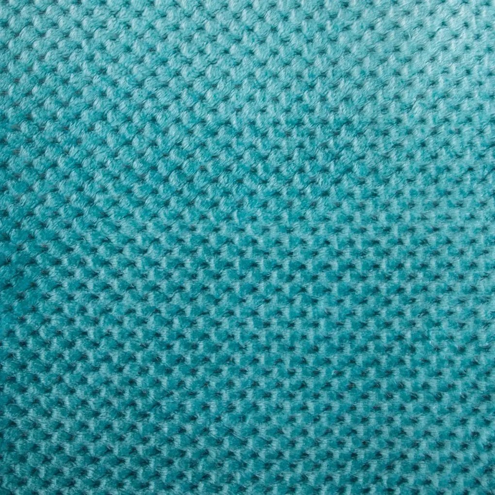 Koc gruby GALEN turkusowy z efektem ombre 150x200 cm HOMLA