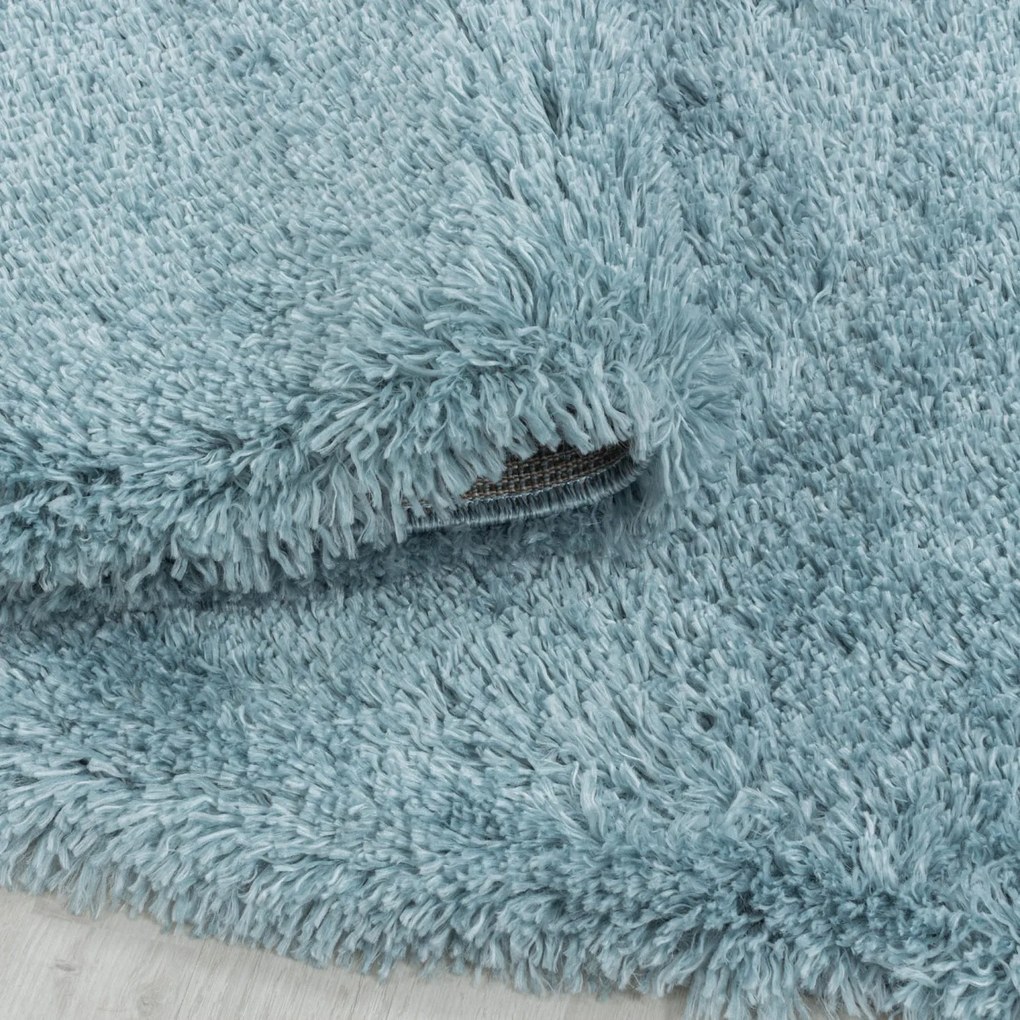 Dywan shaggy Fluffy Super Soft błękitny 280 cm x 370 cm