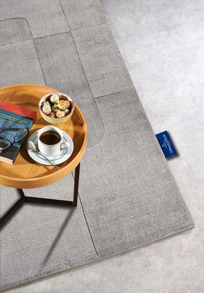 Dywan wełniany Villeroy &amp; Boch Charlotte szary 160 cm x 230 cm
