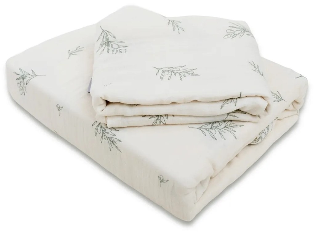 Matex Pościel muślinowa Olivka, 140 x 200 cm, 70 x 90 cm