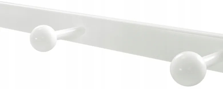Wieszak ścienny TAYLOR SONOMA 60x30cm, biały