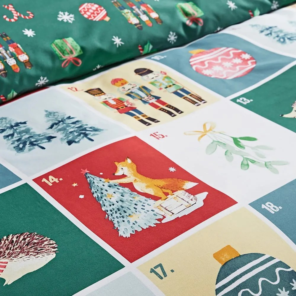 Pościel dwuosobowa 200x200 cm Advent Calendar – Catherine Lansfield