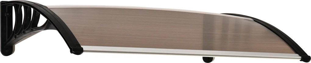 Zadaszenie Nad Drzwi Outsunny, 120x75 cm, Przezroczyste z Poliwęglanu