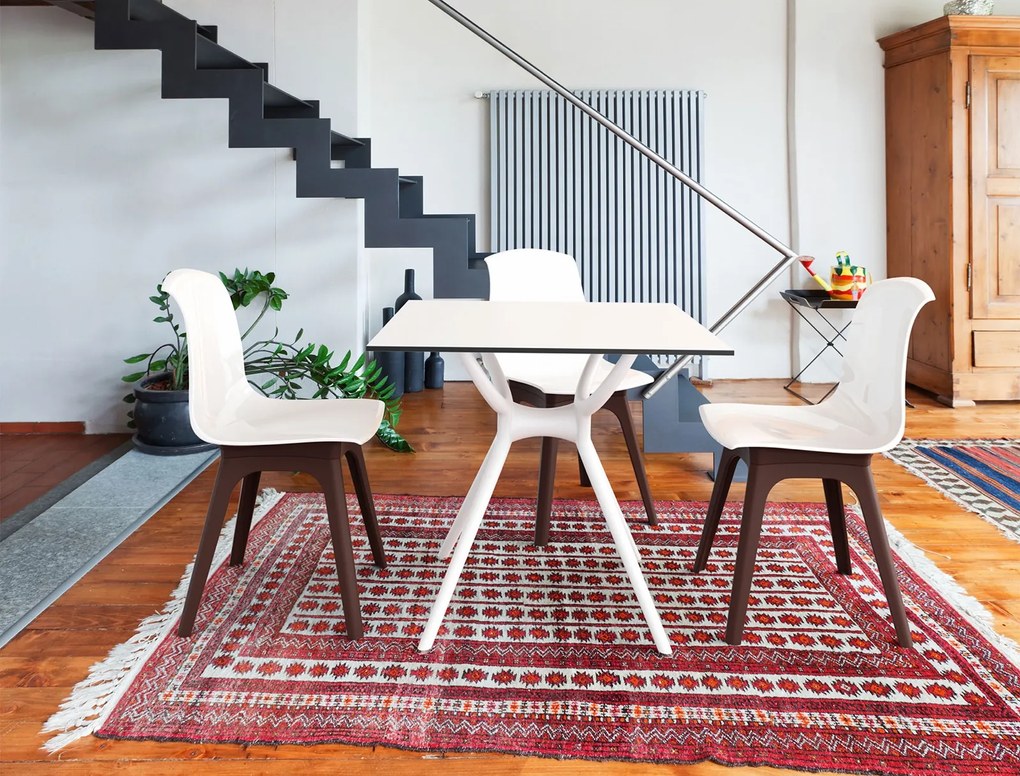 Stół do jadalni i kawiarni Air Table 80 kwadratowy