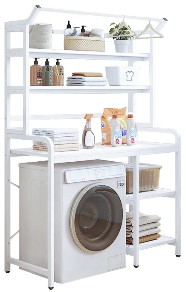 Regał nad pralką JABIR, biały