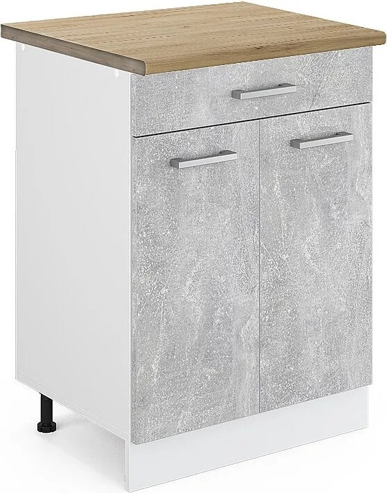 Szafka dolna do kuchni beton 60x60x81.6 r-line