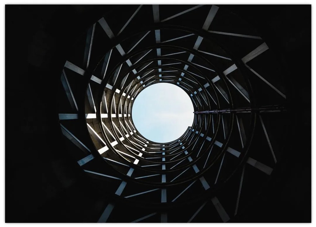 Obraz na szkle - tunel (70x50 cm)