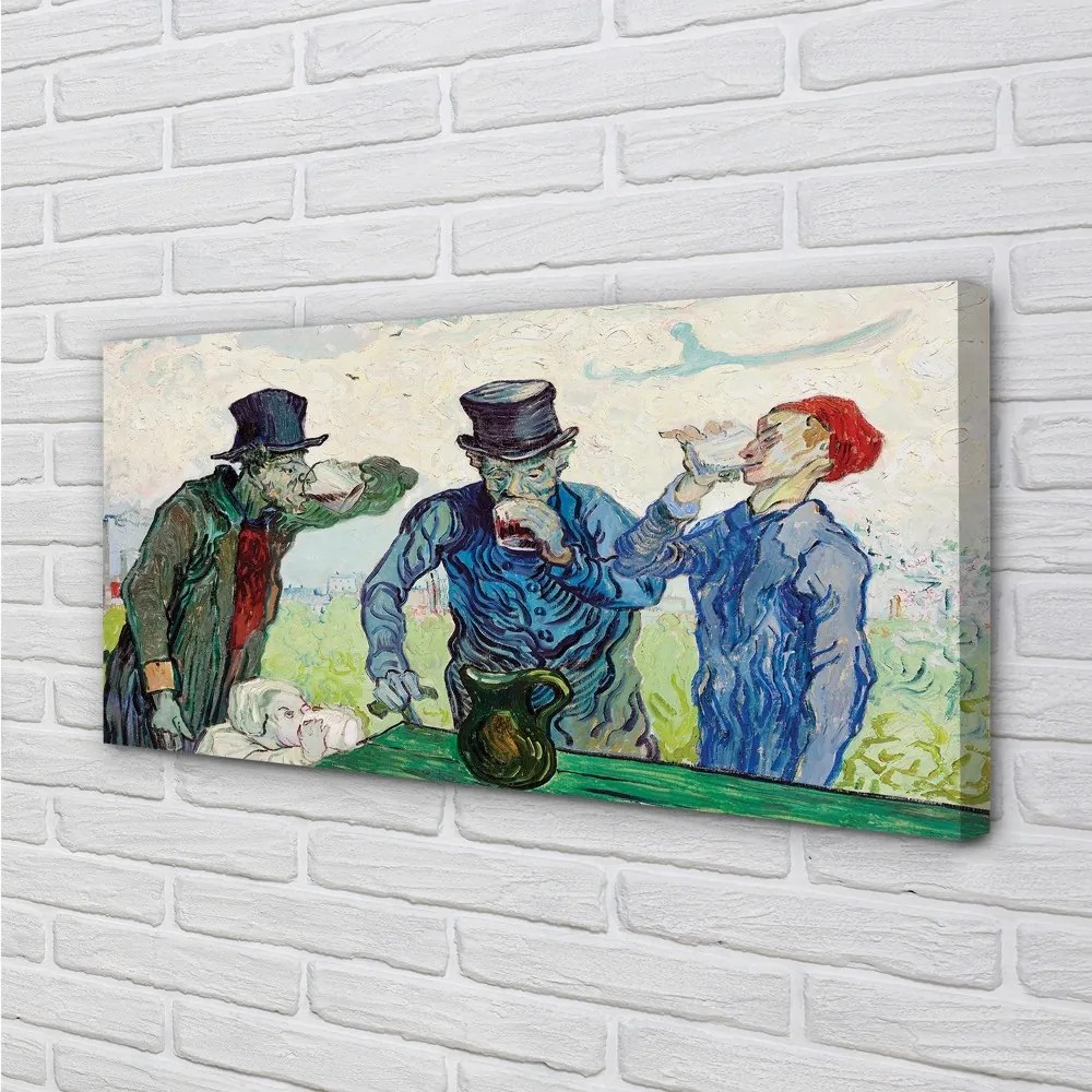 Zdjęcie na płótnie Pijący - Vincent van Gogh