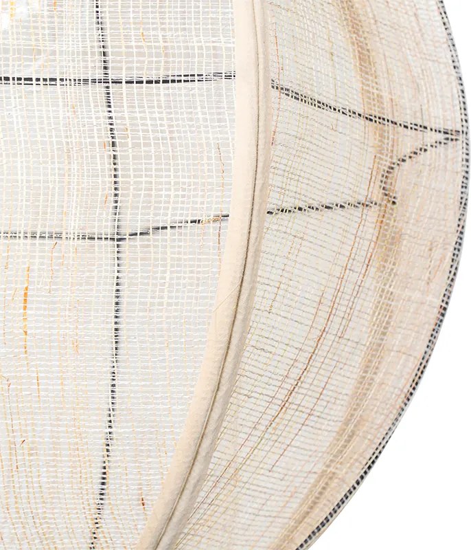 Orientalna lampa wisząca brązowa 46 cm - Rob