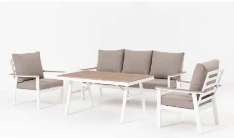 LEVICO - zestaw ogrodowy aluminiowy