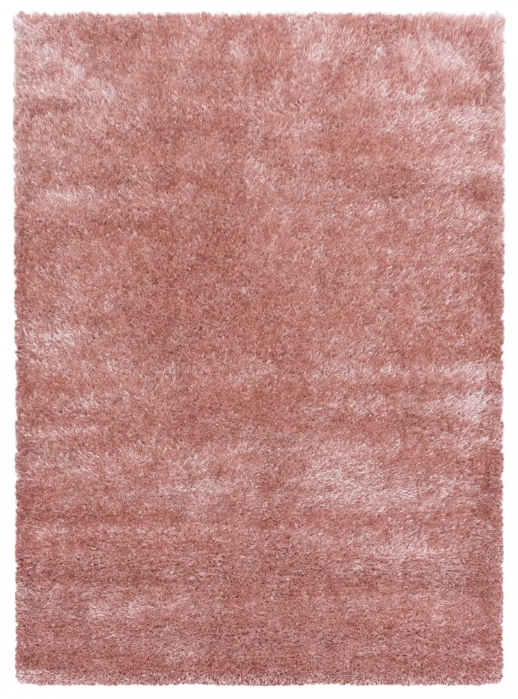 Dywan shaggy poliestrowy Brilliant różowy 120 cm x 170 cm