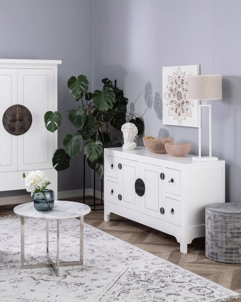 Komoda Modern 137x45x76cm white