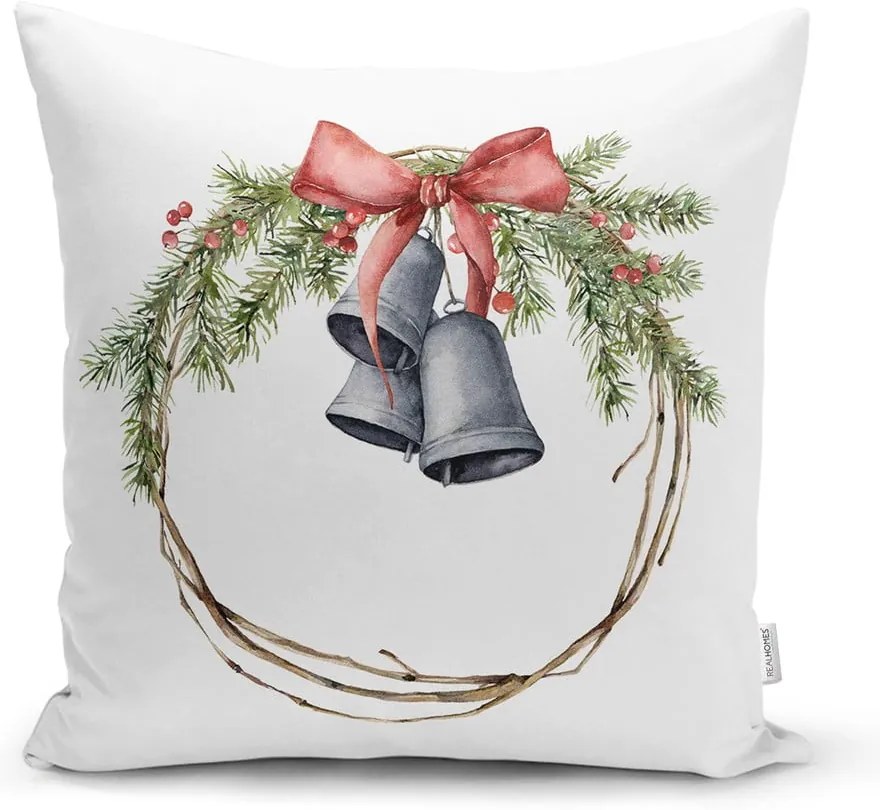 Tekstylna poszewka na poduszkę ze świątecznym motywem 43x43 cm – Mila Home