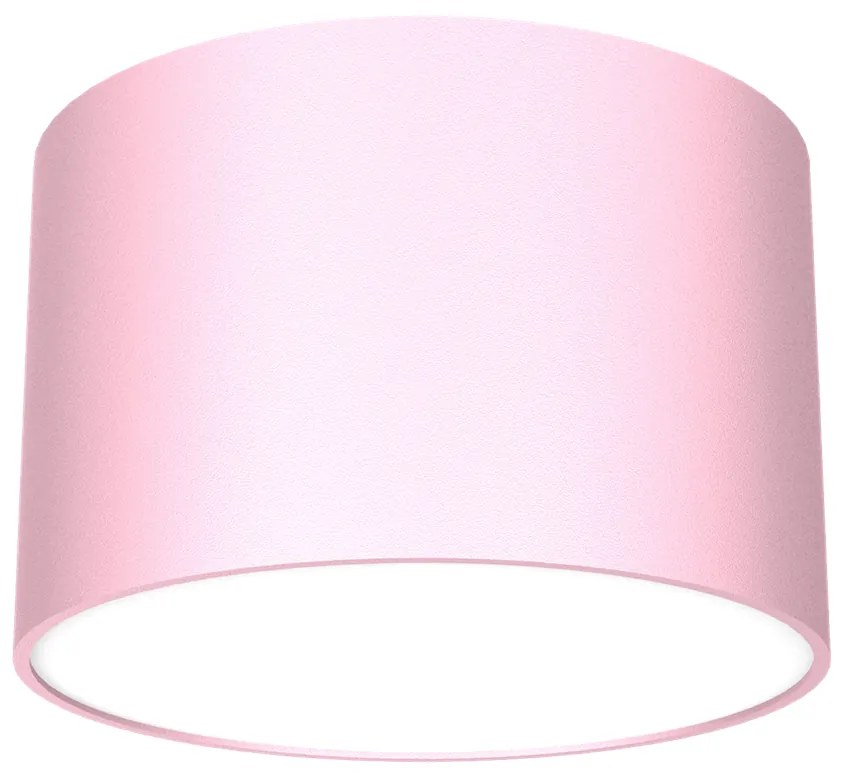 Lampa sufitowa DIXIE Pink 1xGX53, różowa, pojedyncza, okrągła