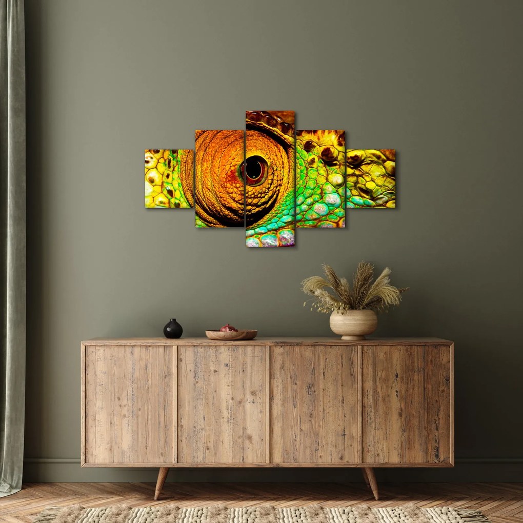 Obraz - Kameleon (125x70 cm)