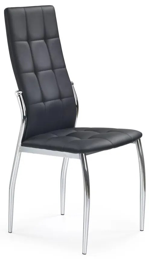 Krzesło jadalniane WARMIS 1 szt. czarne