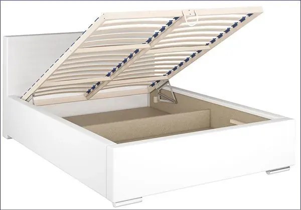 Pikowane pojedyncze łóżko 90x200 Ringe 2X - 36 kolorów