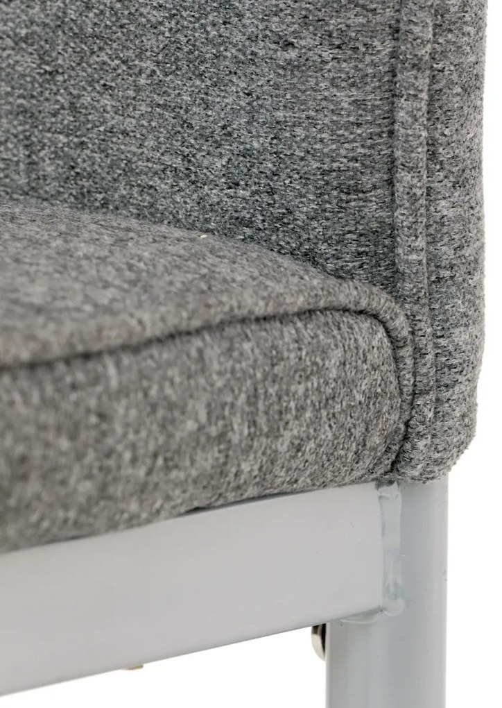 Zestaw krzeseł do jadalni DCL-379 GREY2, 4 szt.