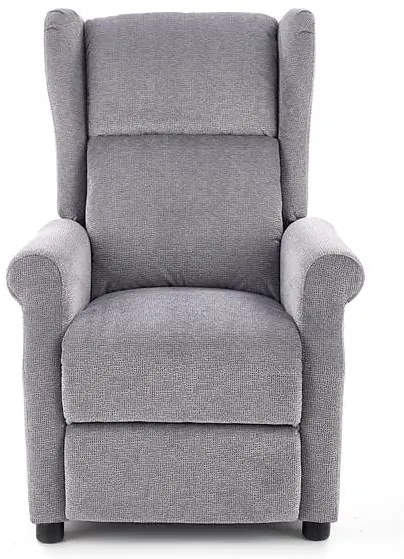 Popielaty fotel masujący P1-A93