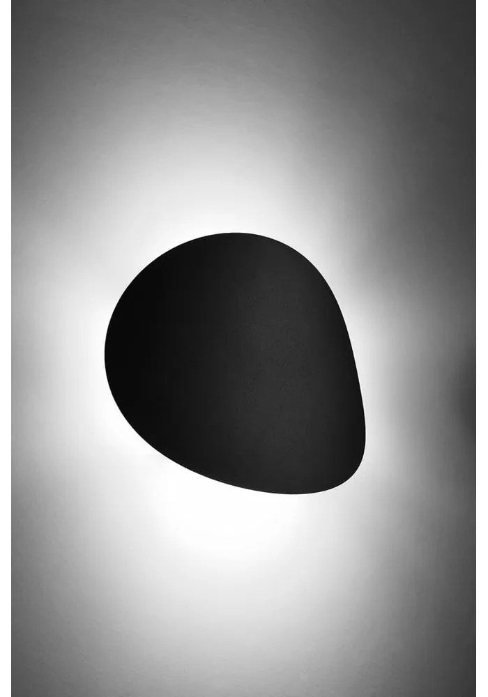 Czarny kinkiet Sollux Junker