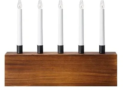 Brązowa świąteczna dekoracja świetlna Albero – Markslöjd