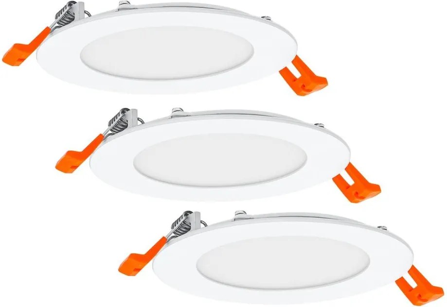 Osram - Zestaw 3x opraw wpuszczanych SPOT LED 8W/230V 3000K, kolor biały