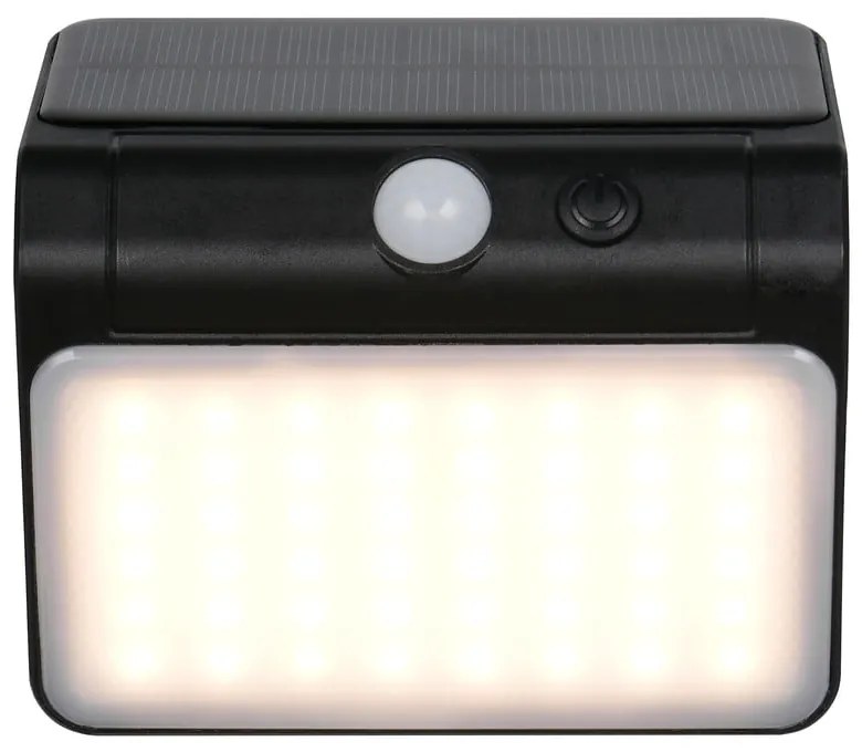 Zewnętrzna solarna lampa ścienna LED (wysokość 12 cm) Olinda – Reality