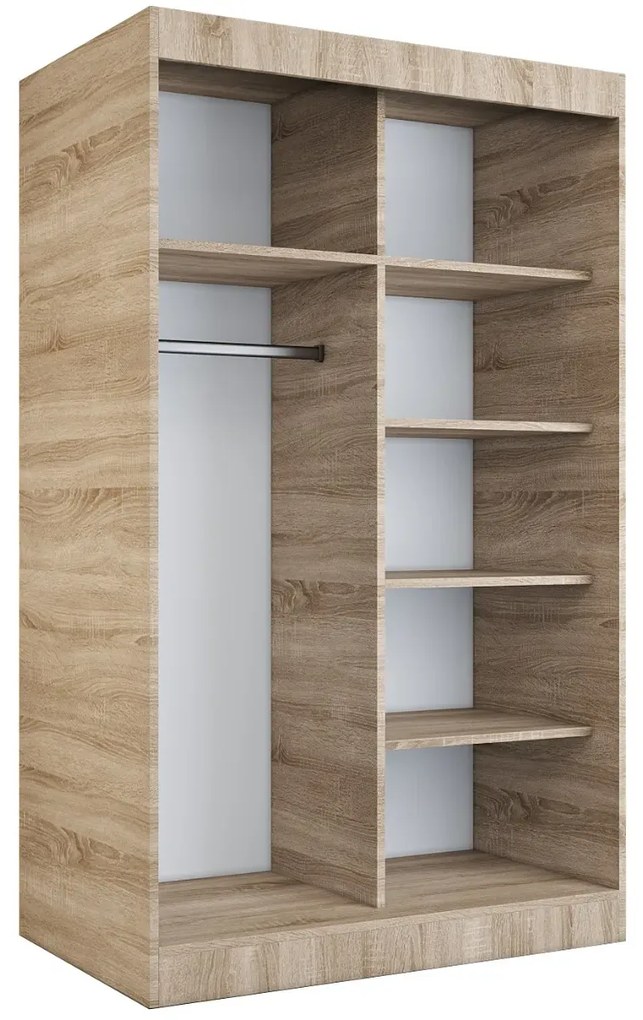 Korpus szafy MODUO COMFORT 120 dąb sonoma MKPOL