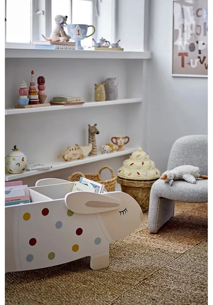 Kremowy regał dziecięcy 87x38x32 cm Villja – Bloomingville Mini