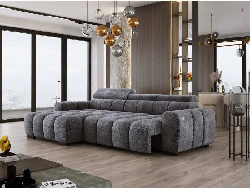 Narożnik OMBO S MINI Lewostronny z Elektryczną Regulacją WERSAL