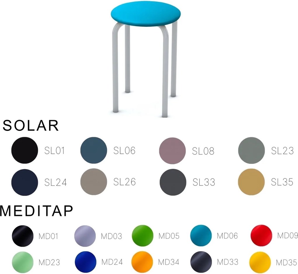 Taboret szkolny Telo rozmiar 3-6