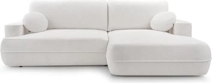 Narożnik FUEGO wolnostojący układ L strona Prawa z funkcją spania w tkaninie Bubble 01