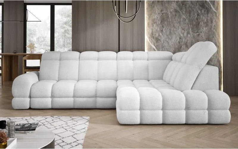 Narożnik TOLLO L Prawostronny Elektryczna regulacja Bubble 01 WERSAL