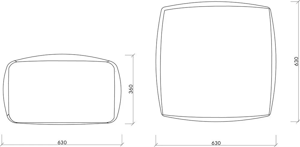 Niebieski wełniany puf Keno – noo.ma