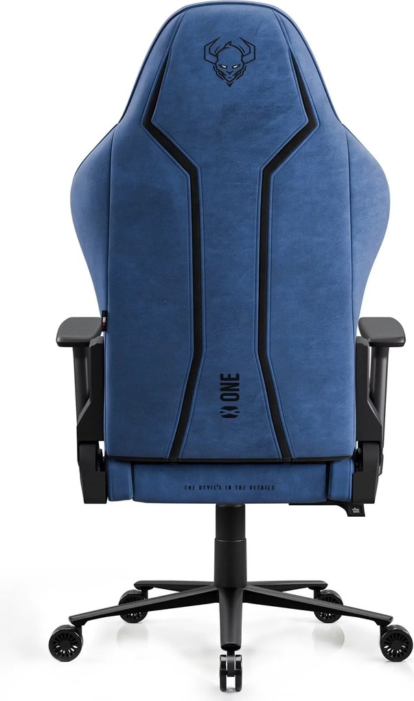 Fotel gamingowy materiałowy Diablo X-One 2.0 King Size, Night Blue