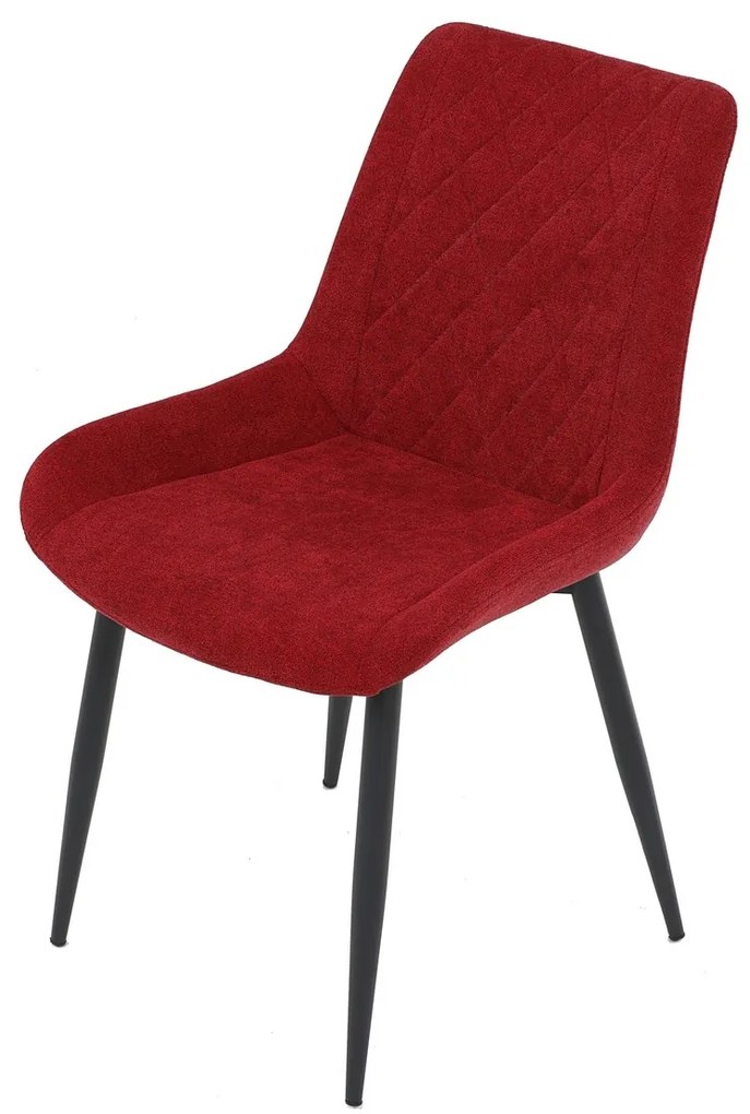 Zestaw krzeseł do jadalni DCL-218 RED2, 4 szt.