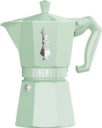 Ekspres Moka Exclusive 6T Pastelowa Zielona Bialetti - Styl Vintage i Nowoczesny