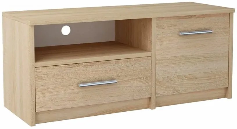 Skandynawska szafka RTV pod telewizor dąb sonoma N9-T39