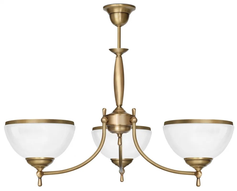 Klasyczny żyrandol mosiężny CR-S3A