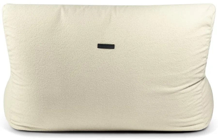 Kremowy worek do siedzenia z materiału bouclé Sofa Seat Lounge – SLOWDOWN