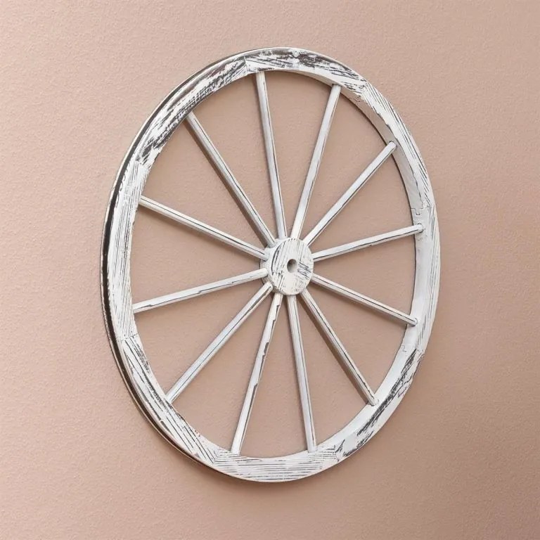 GARTHEN Dekoracyjne drewniane koło 90 cm