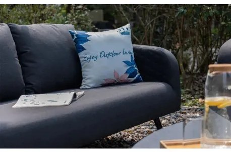 MELIA LIKA-TEX® antracyt - luksusowa sofa ogrodowa