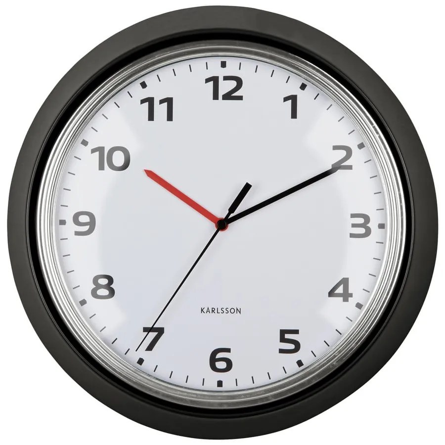 Zegar ścienny ø 34 cm Modern Retro – Karlsson