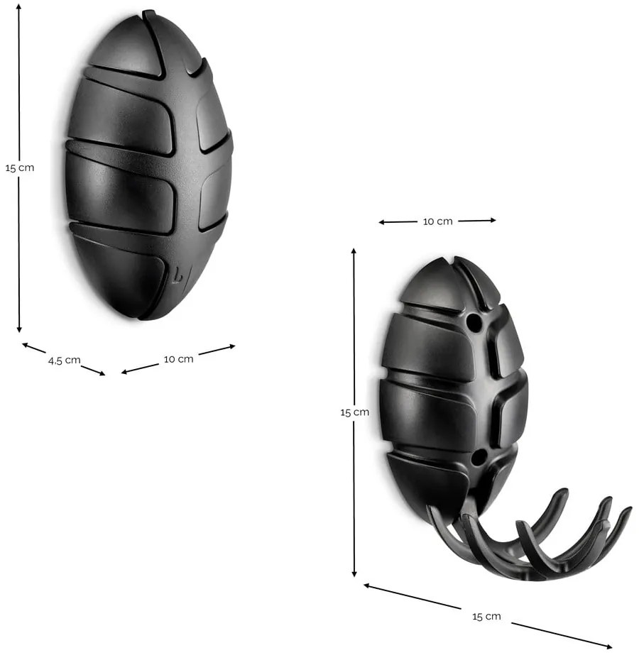Jasnoróżowy haczyk ścienny Bug – Spinder Design