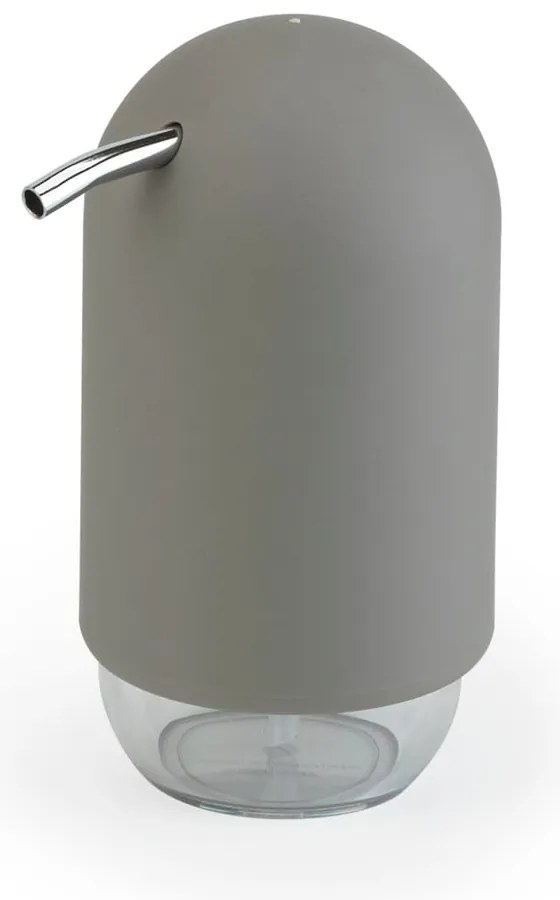 Szary plastikowy dozownik do mydła 230 ml Touch – Umbra
