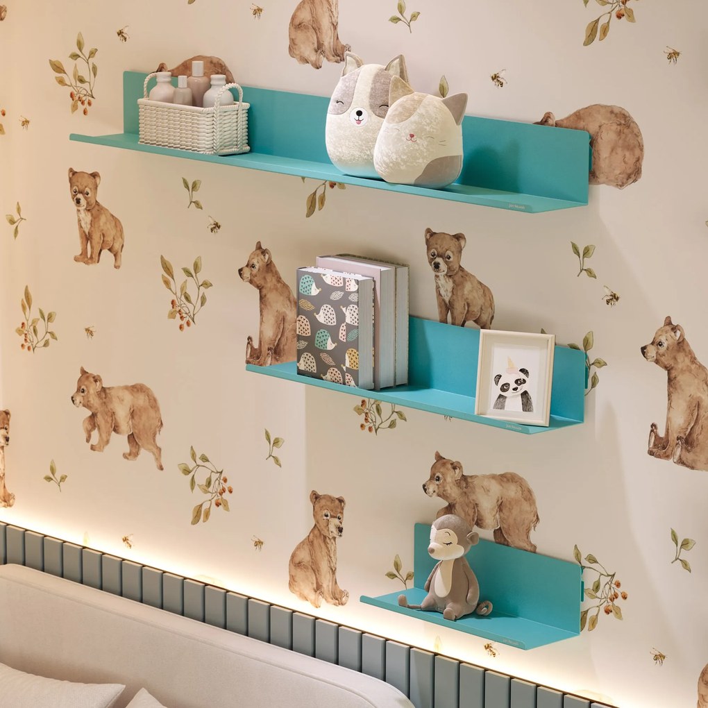 Półka wisząca JOANNE 1200 mm, Modern: morski