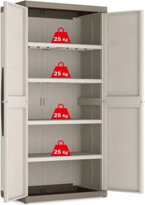 Szafka plastikowa EXCELLENCE HIGH XL, 181 x 89 x 54 cm