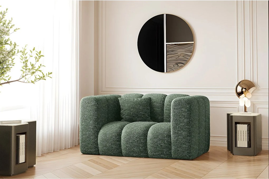 Fotel Grand, tkanina Haga, Zielony